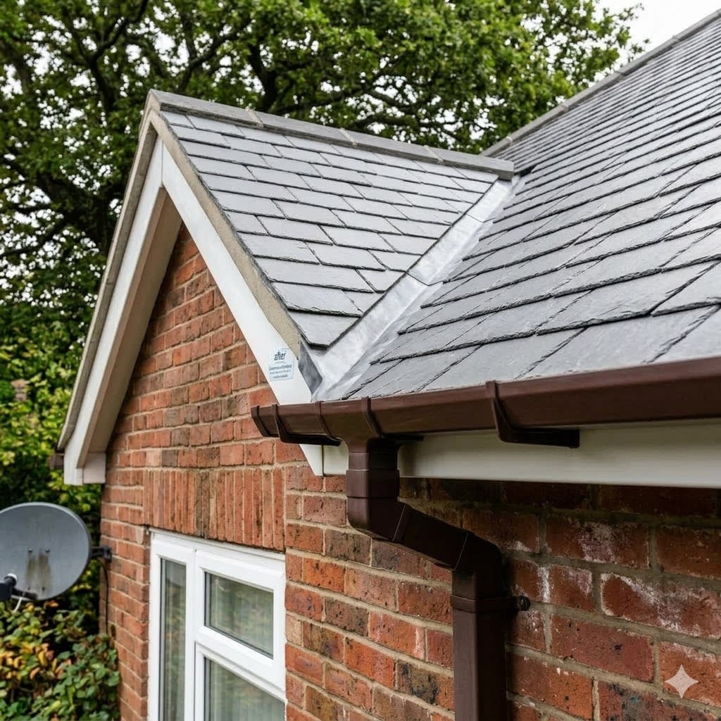 Blocked Gutter Restore After