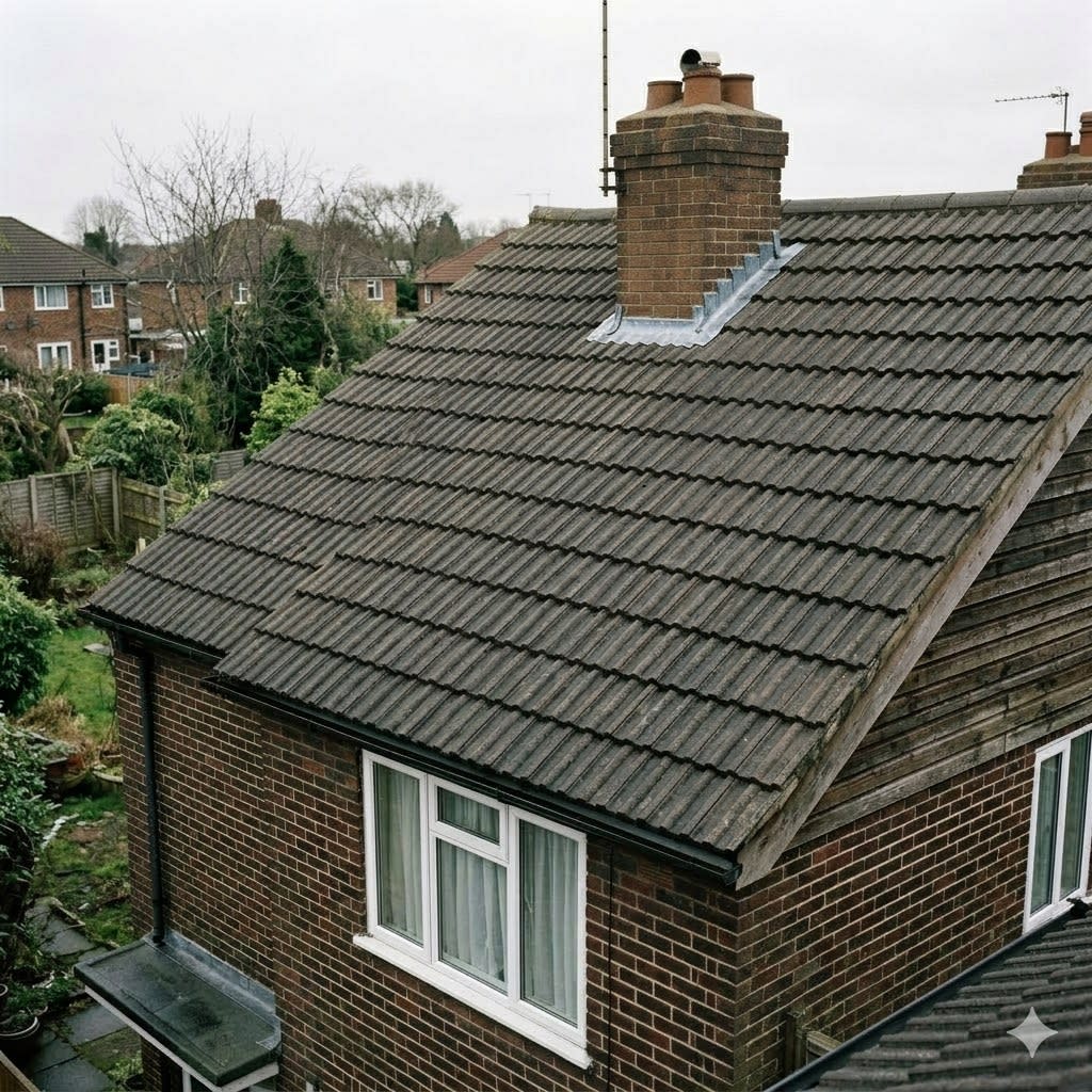 Flat Roof Deep Clean After