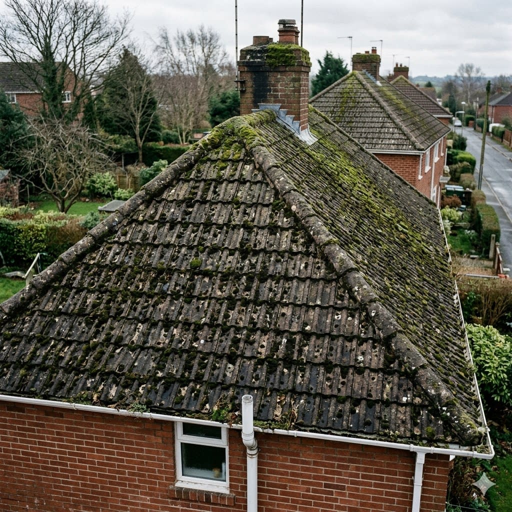 Roof Restoration before
