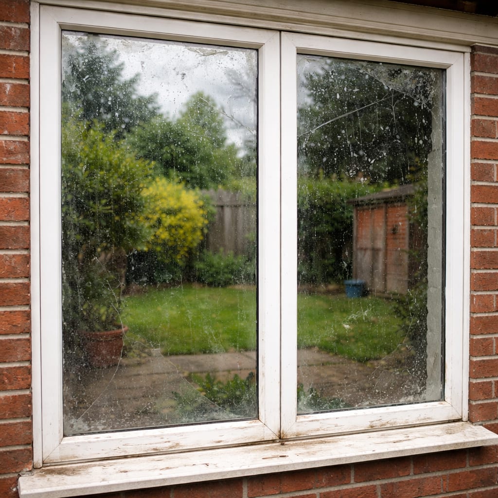 Shop Front Windows Before