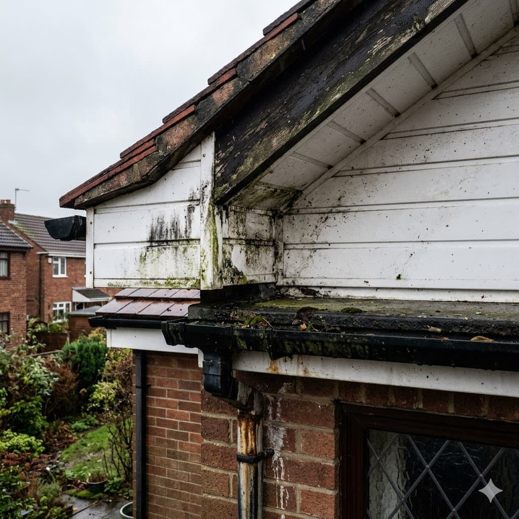 Roofline Restoration Before