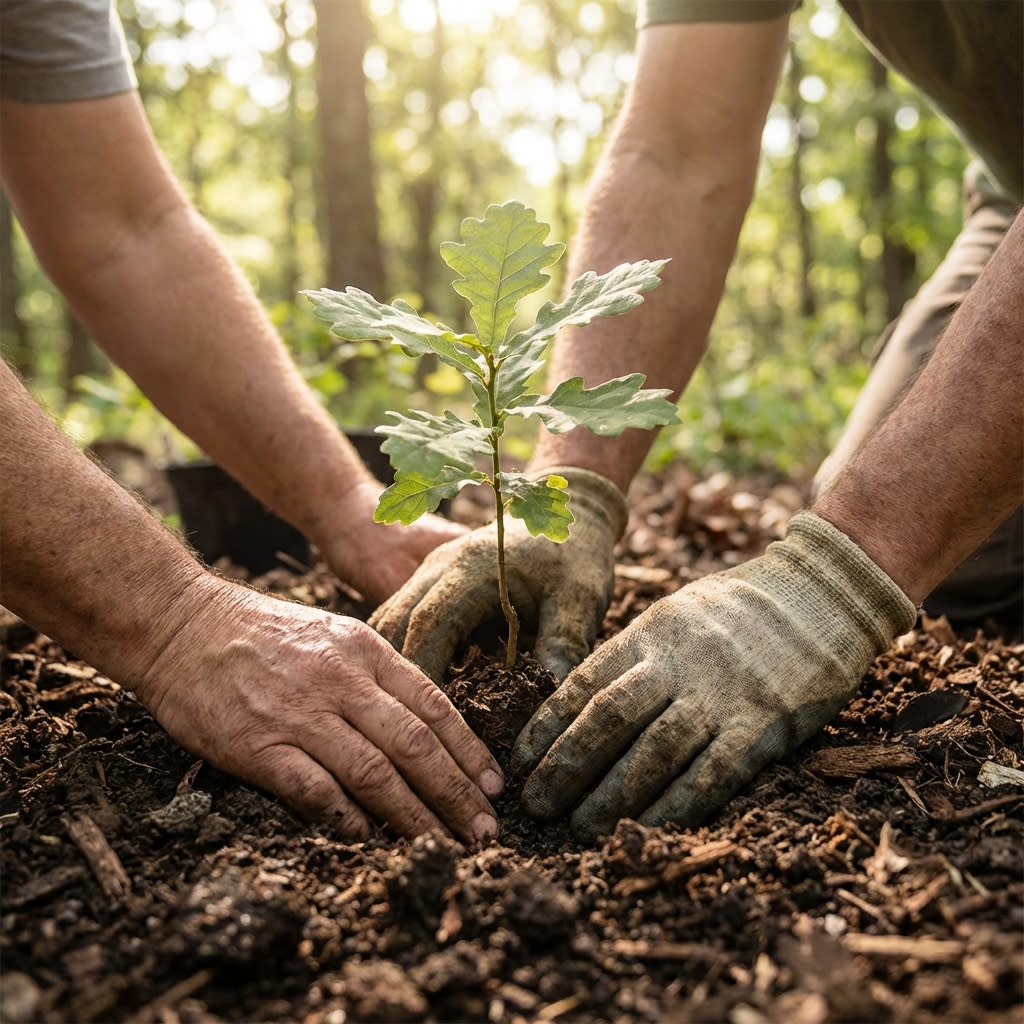 LVP Renewables tree planting conservation initiative in Ireland
