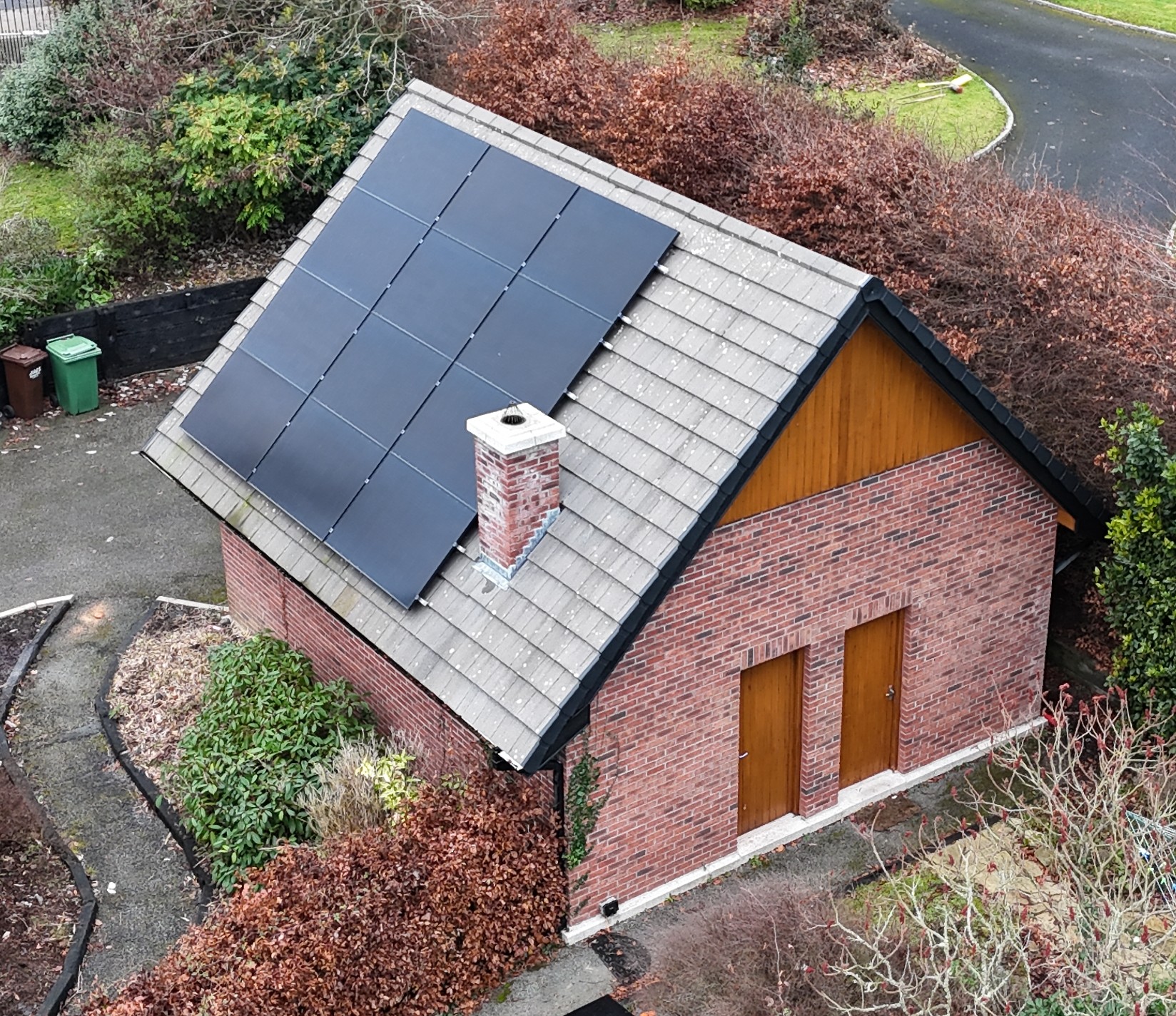 Solar Panels on Roof