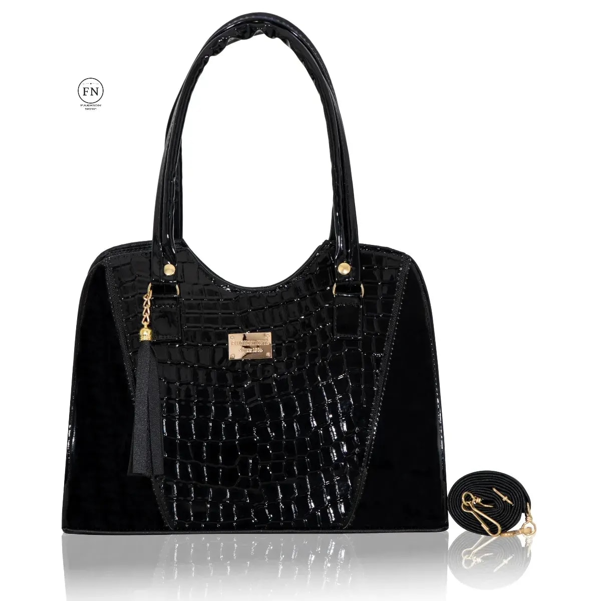 Bolsa ANTONIA – Elegancia clásica con detalles de alto impacto 2 Bolsa ANTONIA – Elegancia clásica con detalles de alto impacto - Imagen 2