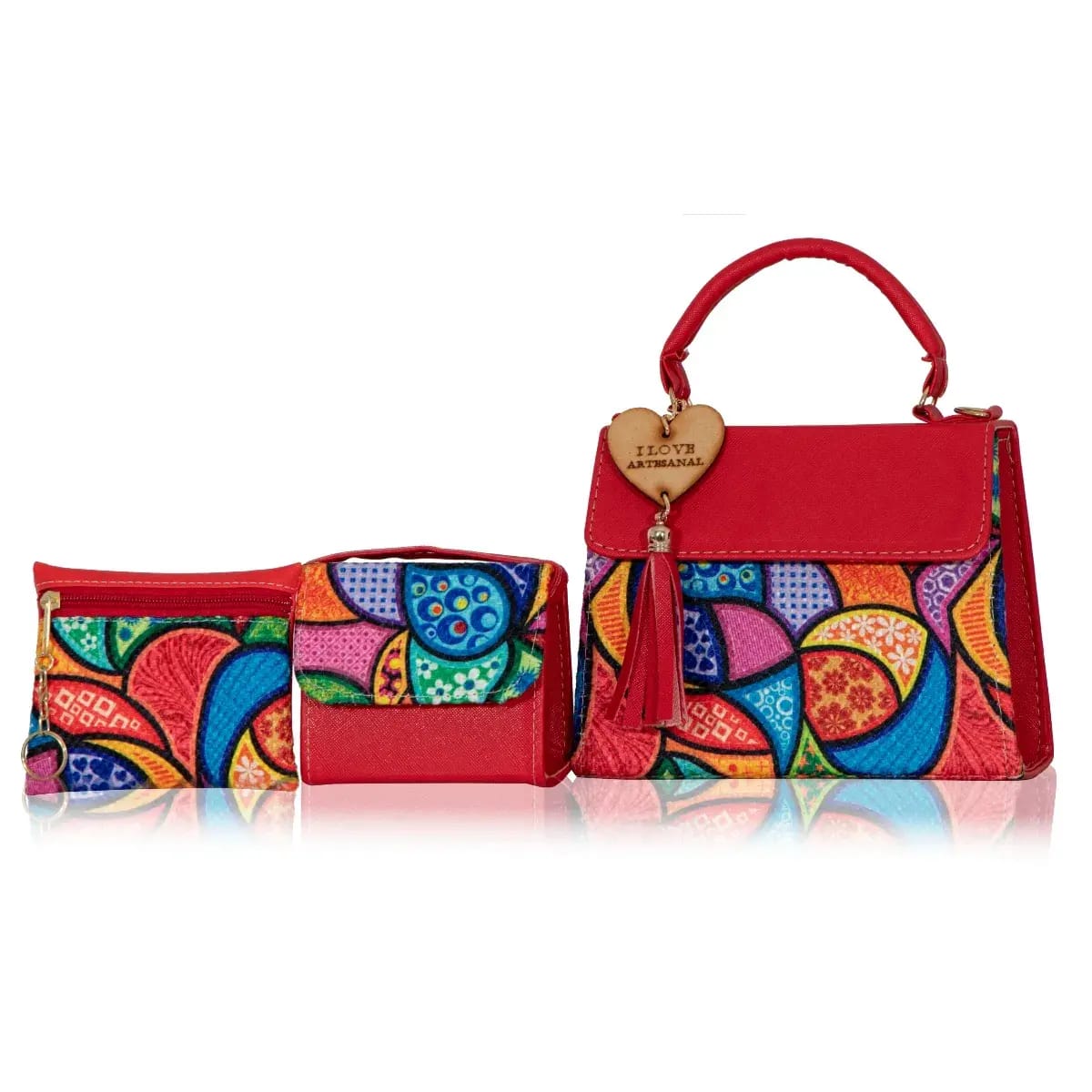 Set Crossbody de 3 piezas Artesanal Mexicana Roberta – Un Toque Chic para Cada Outfit 6 Set Crossbody de 3 piezas Artesanal Mexicana Roberta – Un Toque Chic para Cada Outfit - Imagen 6