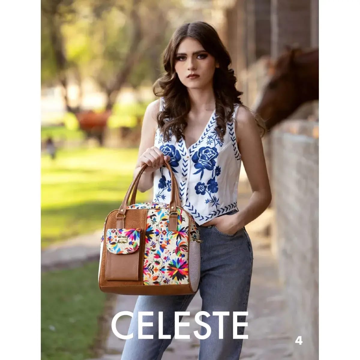 Celeste Bolsa Mexicana de Yute Hecha a Mano Premium 1 Celeste Bolsa Mexicana de Yute Hecha a Mano Premium