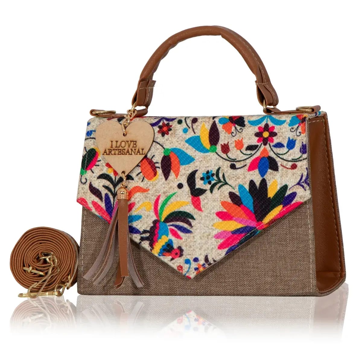 Bolso Crossbody Artesanal Mexicana Pandora – El Accesorio que Marca Tendencia 5 Bolso Crossbody Artesanal Mexicana Pandora – El Accesorio que Marca Tendencia - Imagen 5