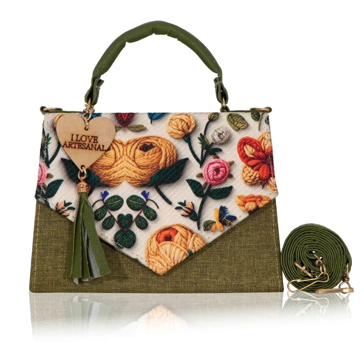 Bolso Crossbody Artesanal Mexicana Pandora – El Accesorio que Marca Tendencia 4 Bolso Crossbody Artesanal Mexicana Pandora – El Accesorio que Marca Tendencia - Imagen 4