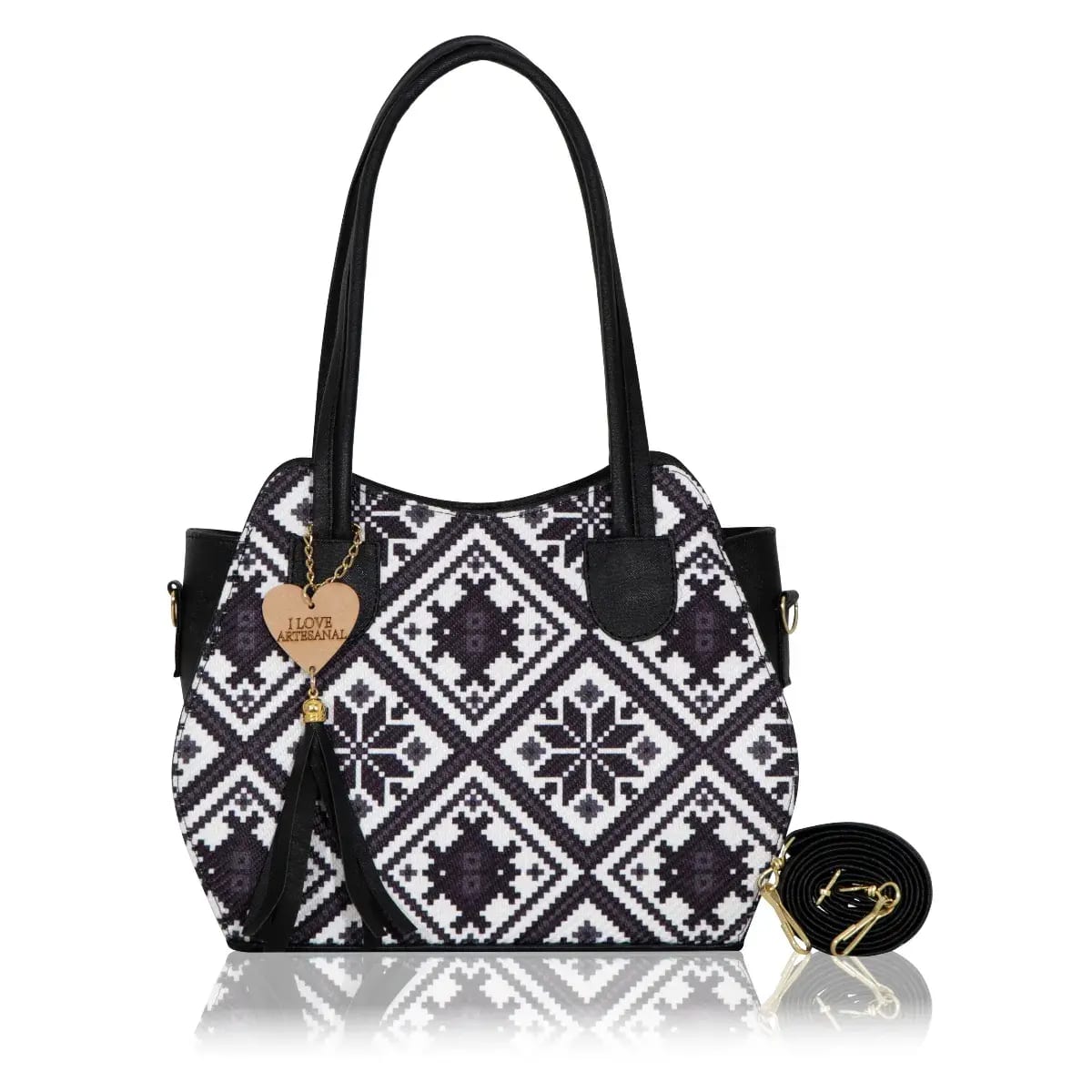 Deysi Bolsa Mexicana de Yute Natural para Diario 6 Deysi Bolsa Mexicana de Yute Natural para Diario - Imagen 6