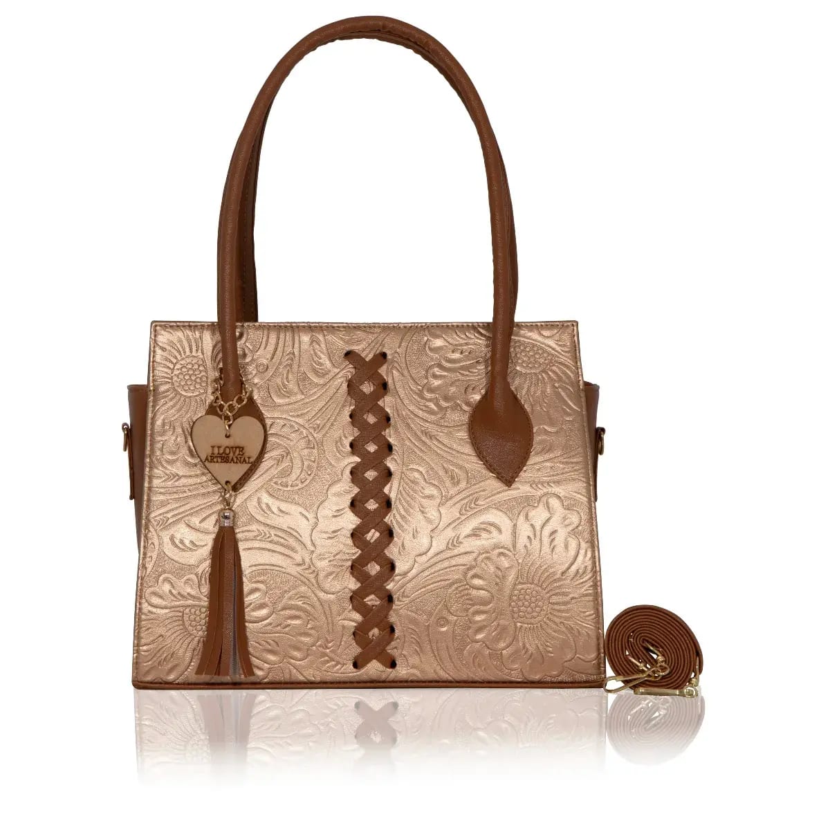 Daniela Bolsa Mexicana de Yute Grande para Compras 3 Daniela Bolsa Mexicana de Yute Grande para Compras - Imagen 3