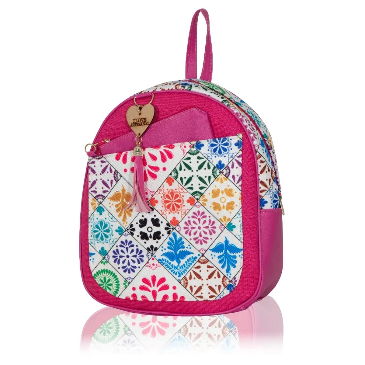 Catarina Mochila Artesanal Mexicana de Yute Moderna Chic 4 Catarina Mochila Artesanal Mexicana de Yute Moderna Chic - Imagen 4