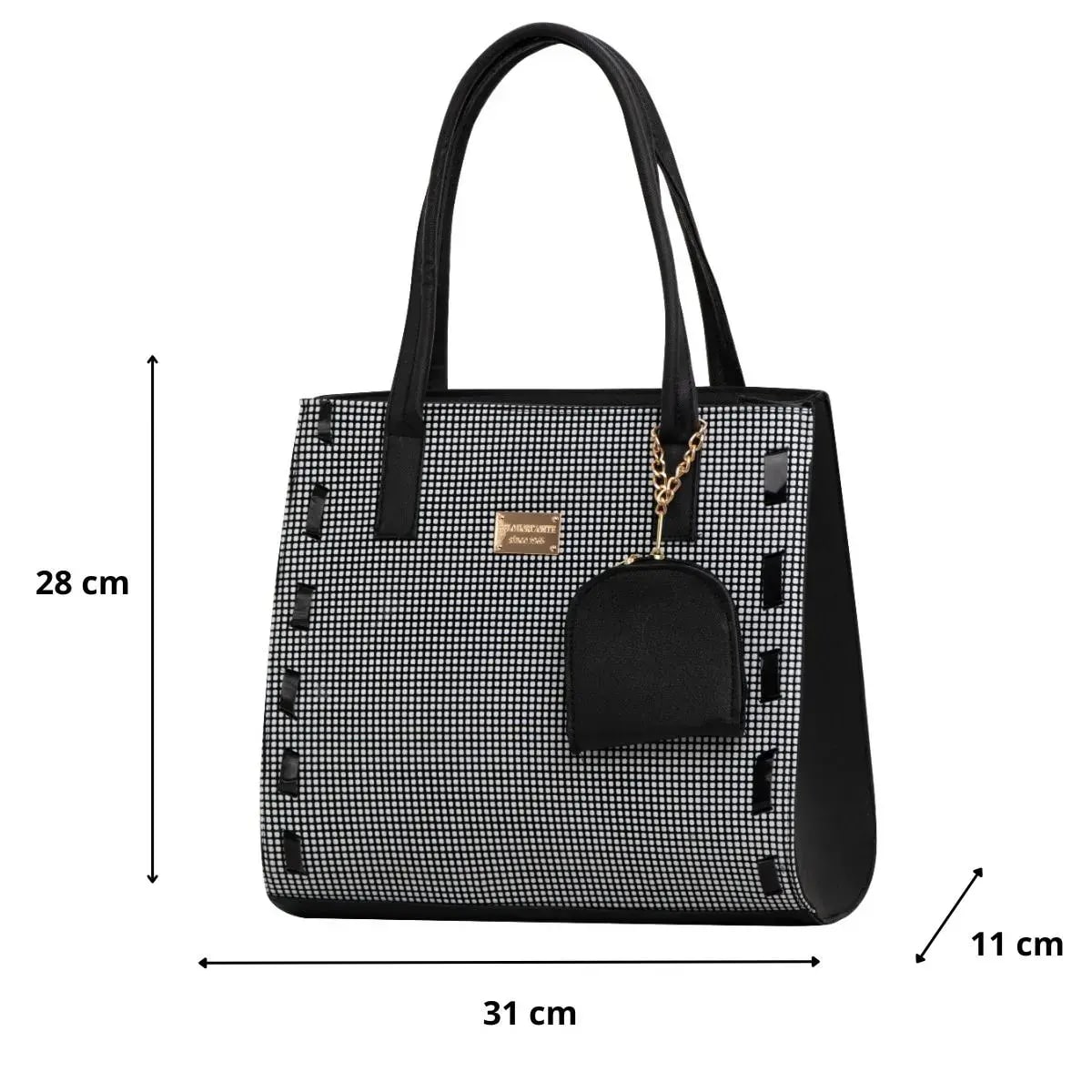 Bolsa Cuadri Blanco Isadora 6 Bolsa Cuadri Blanco Isadora - Imagen 6