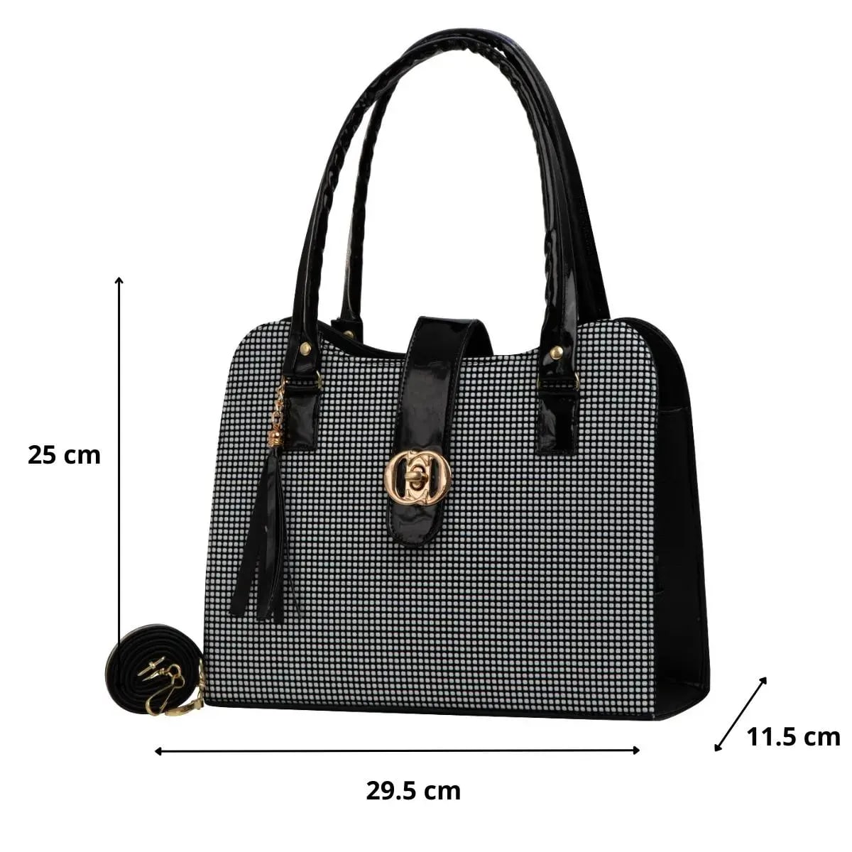 Bolsa Cuadri Blanco Isadora 4 Bolsa Cuadri Blanco Isadora - Imagen 4