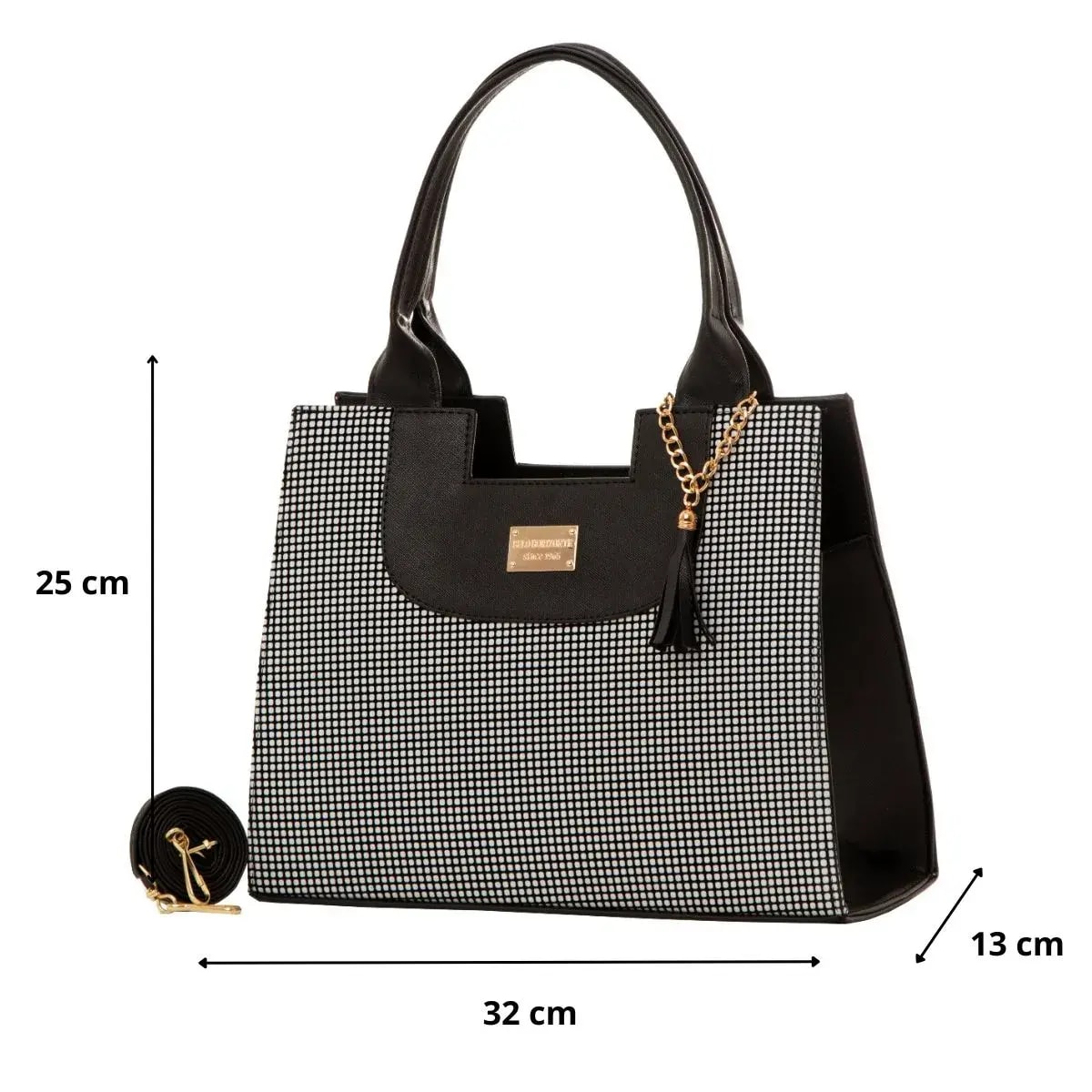 Bolsa Cuadri Blanco Isadora 3 Bolsa Cuadri Blanco Isadora - Imagen 3