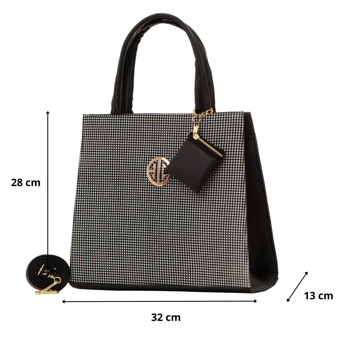 Bolsa Cuadri Blanco Isadora 2 Bolsa Cuadri Blanco Isadora - Imagen 2