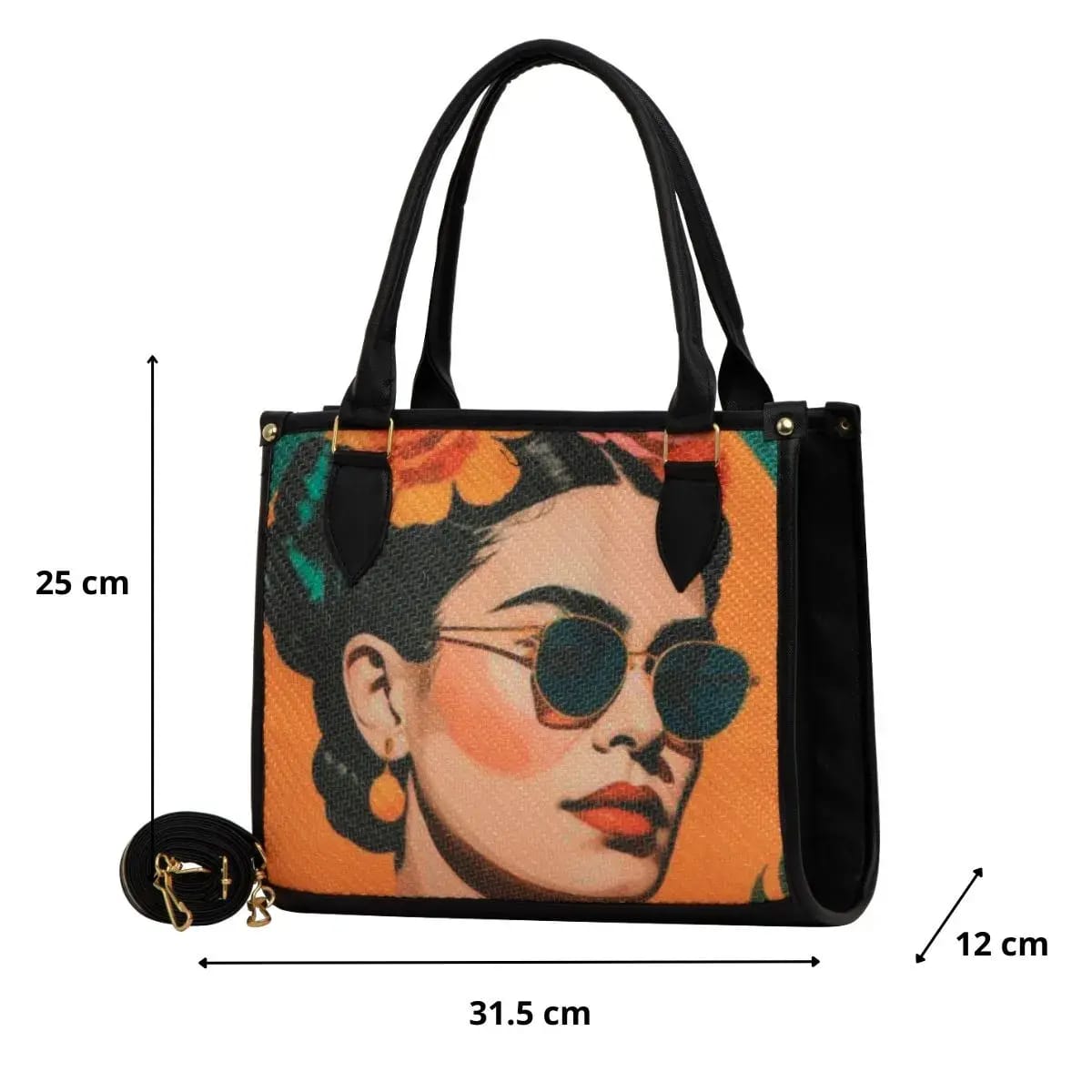Bolsa Artesanal Yute Flora 3 Bolsa Artesanal Yute Flora - Imagen 3