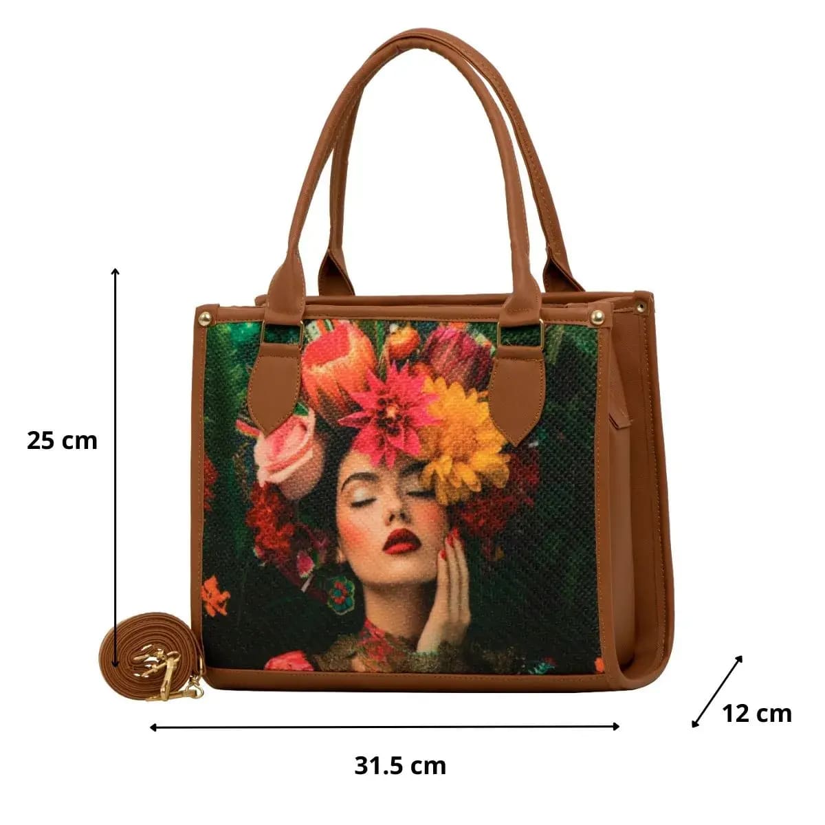 Bolsa Artesanal Yute Flora 2 Bolsa Artesanal Yute Flora - Imagen 2