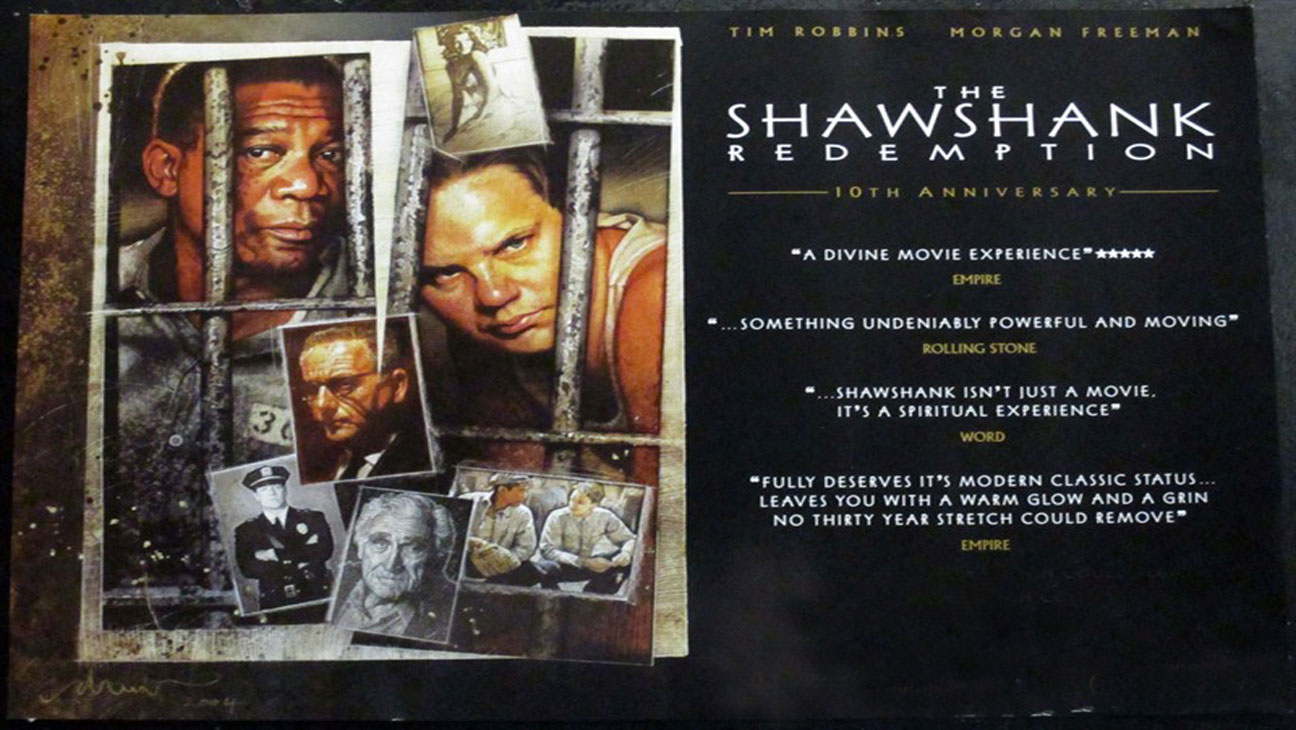 The Shawshank Redemption 10th anniversary movie poster