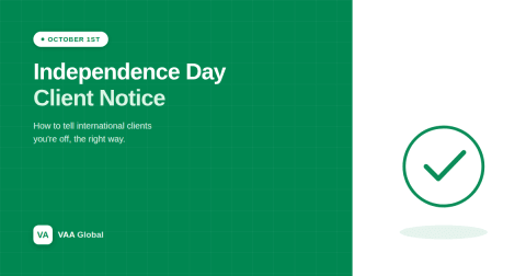 How to Tell International Clients You Are Off for Nigeria Independence Day — VAA Global