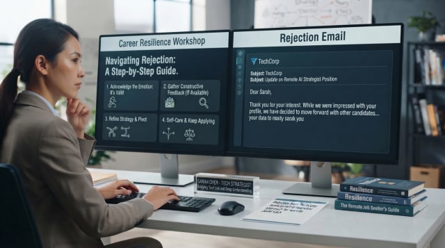 How to Handle Rejection During a Remote Job Search