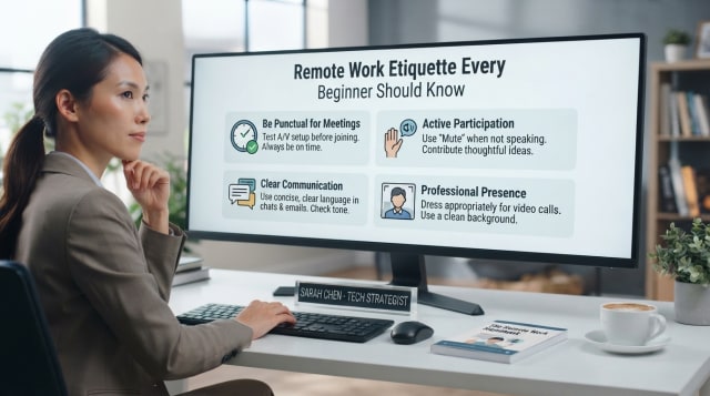 Remote Work Etiquette Every Beginner Should Know