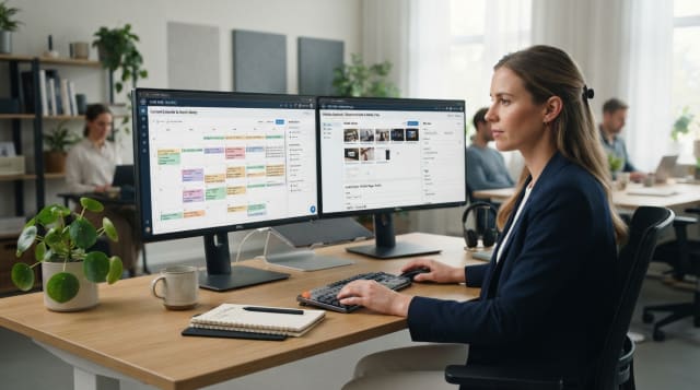 content management workspace and career path