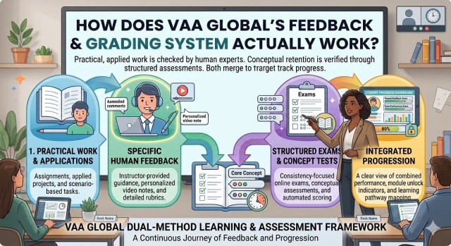 How Does VAA Global's Feedback and Grading System Actually Work? — VAA Global