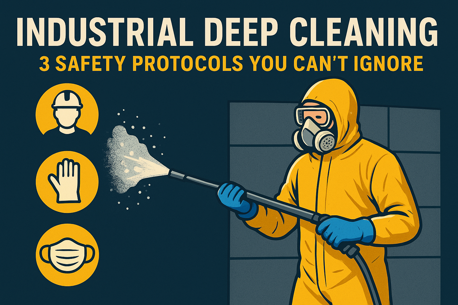 Industrial Deep Cleaning: 3 Safety Protocols You Can’t Ignore