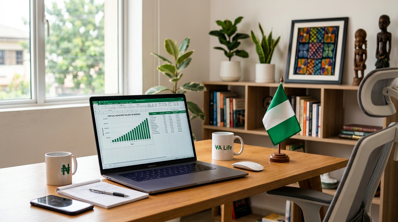 Virtual Assistant Salary in Nigeria: How Much You Can Earn