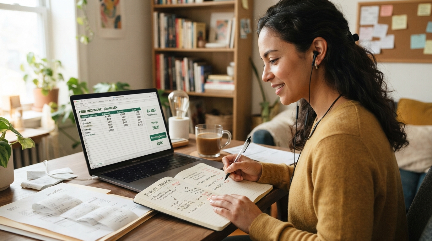 Budgeting freelance income