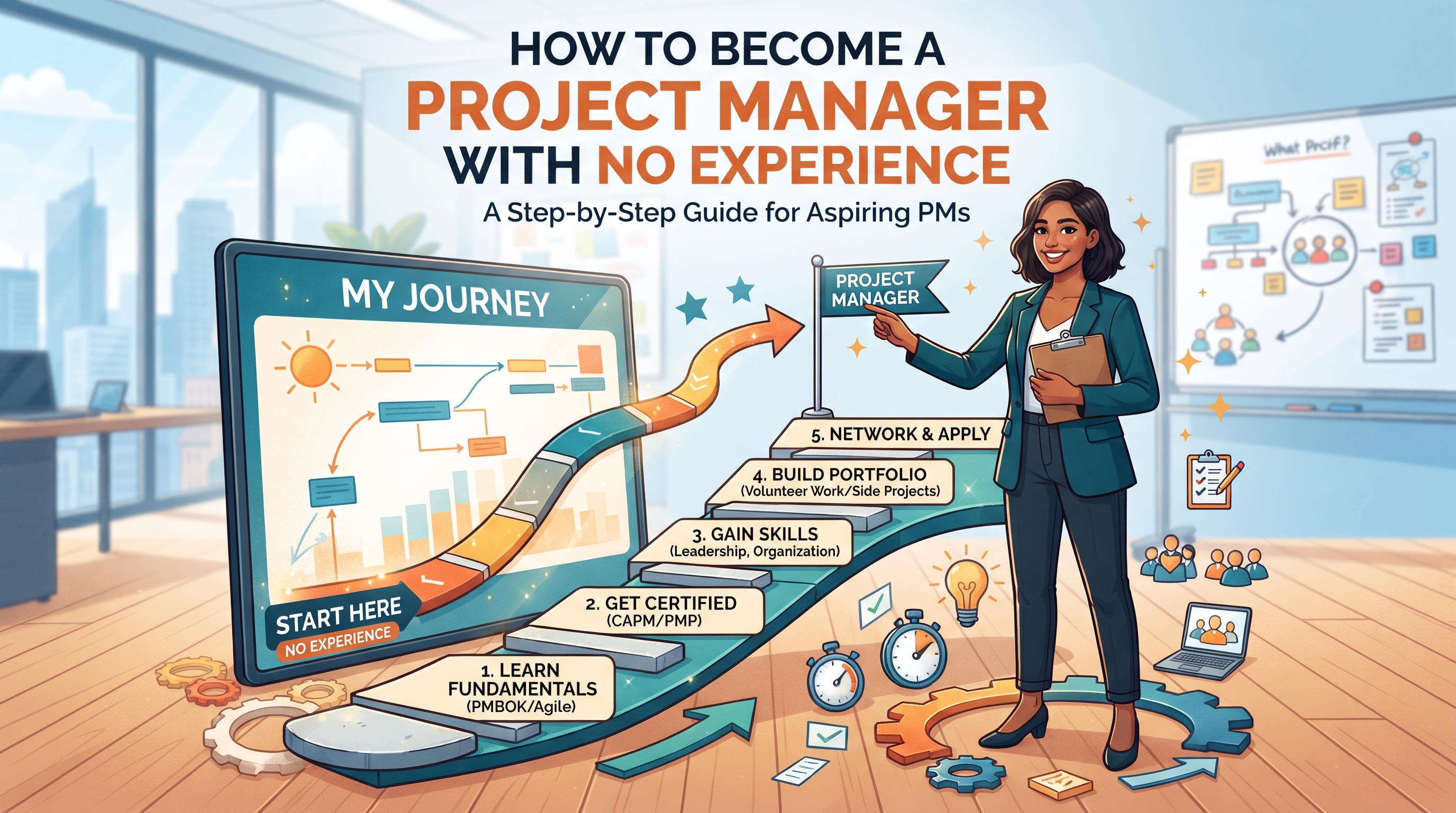 How to Become a Project Manager With No Experience