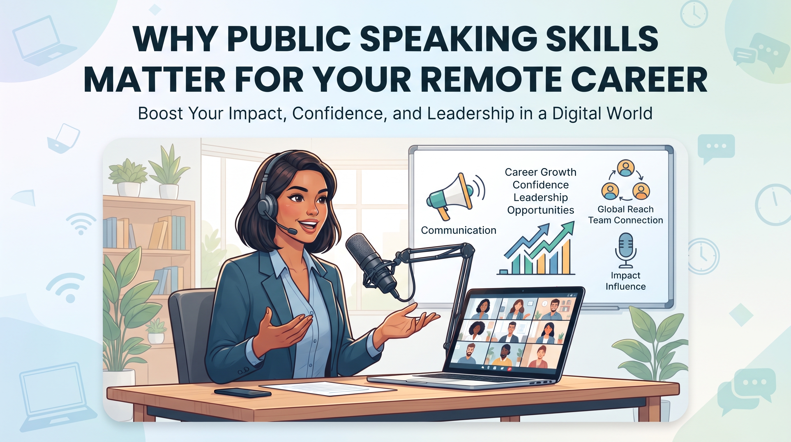 Why Public Speaking Skills Matter for Your Remote Career