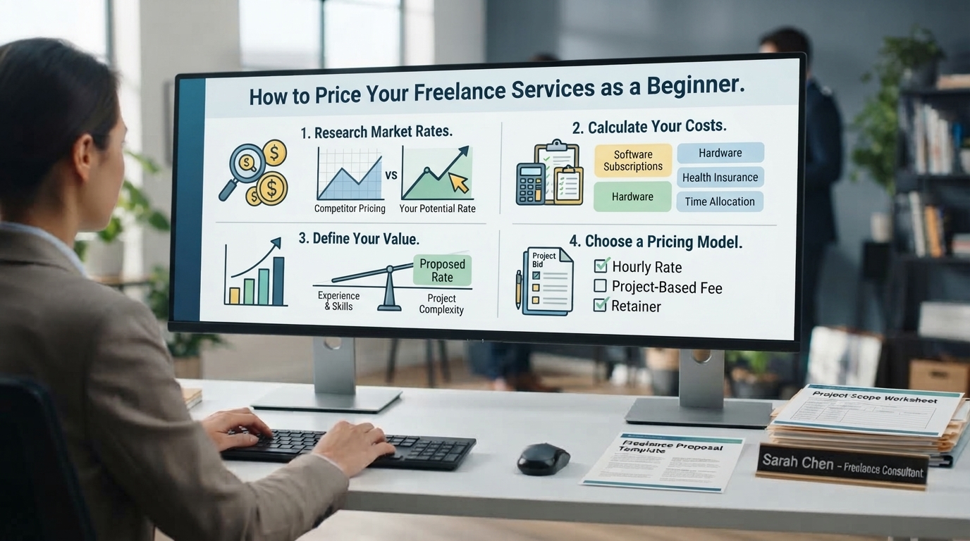 How to Price Your Freelance Services as a Beginner