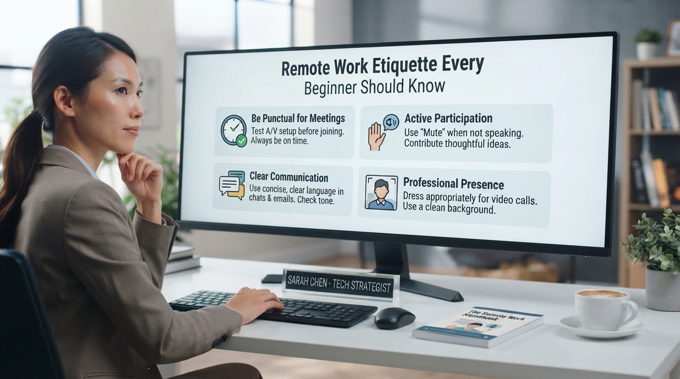 Remote Work Etiquette Every Beginner Should Know