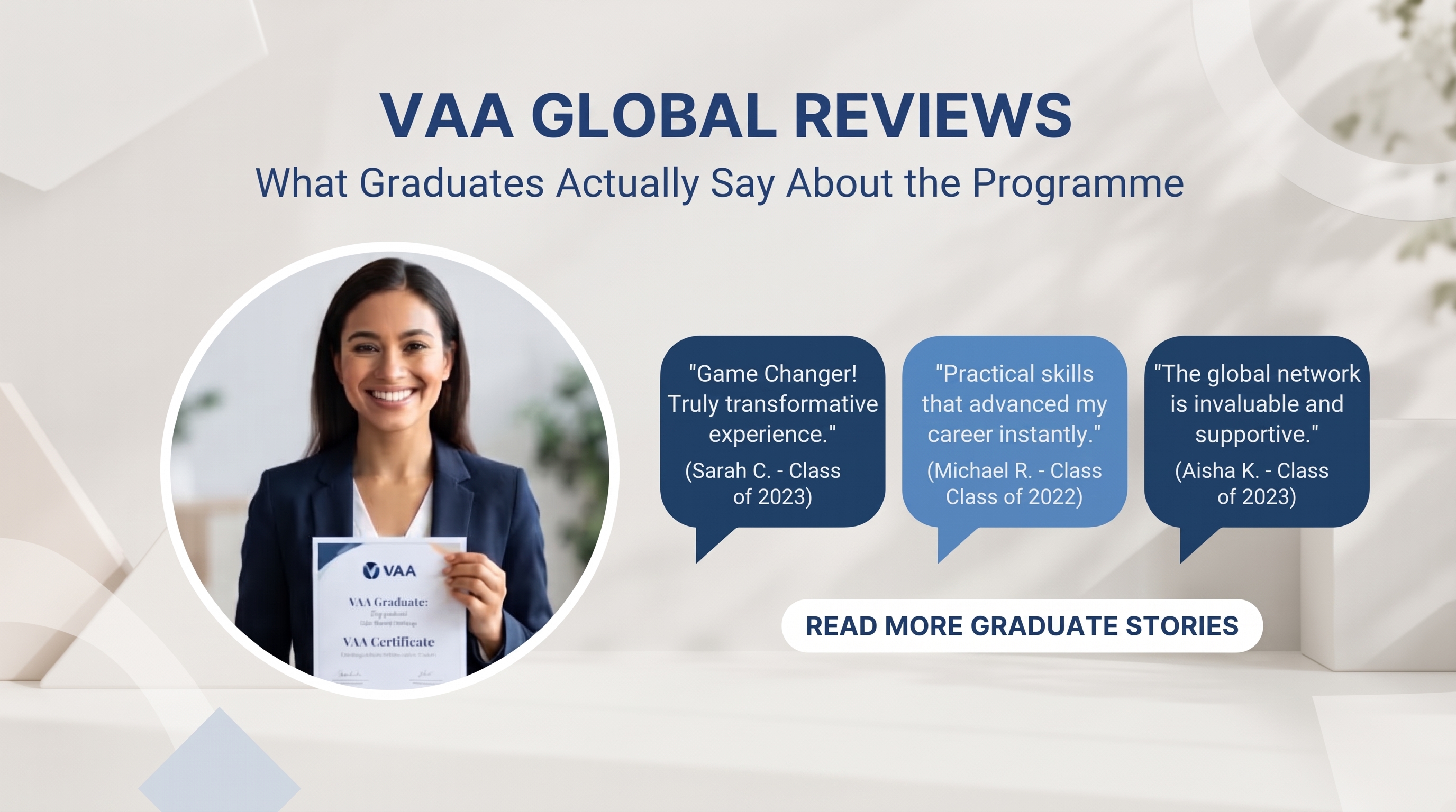 VAA Global Reviews: What Graduates Actually Say About the Programme