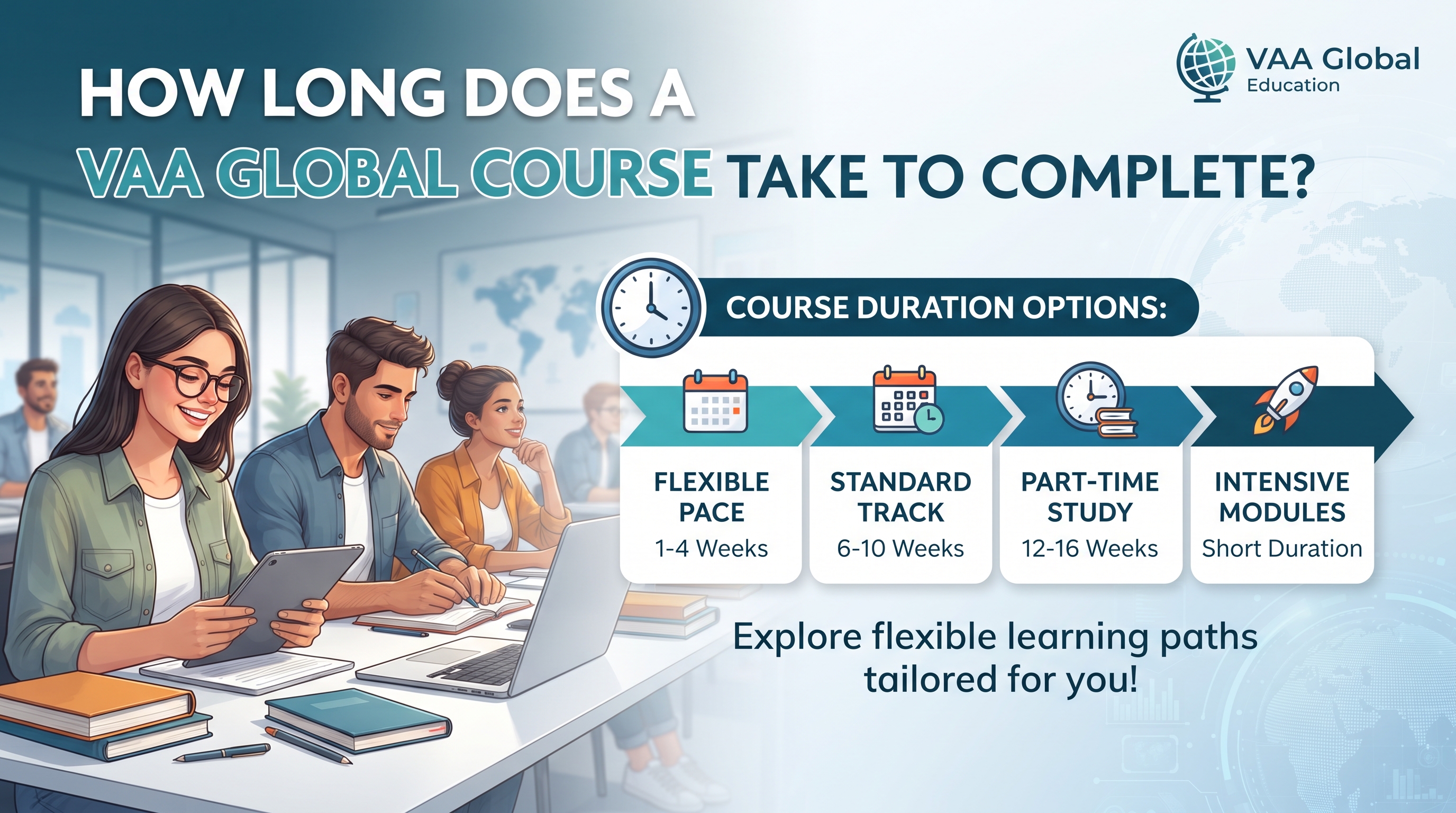 How Long Does a VAA Global Course Take to Complete?