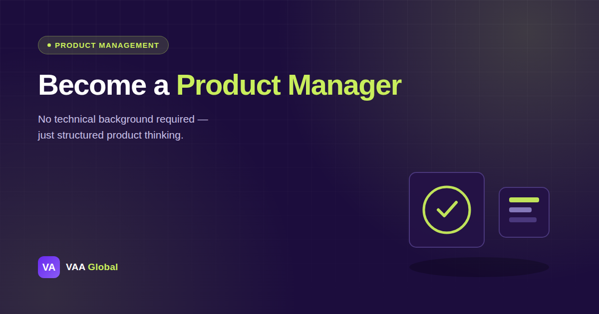 How to Become a Product Manager in Nigeria — VAA Global