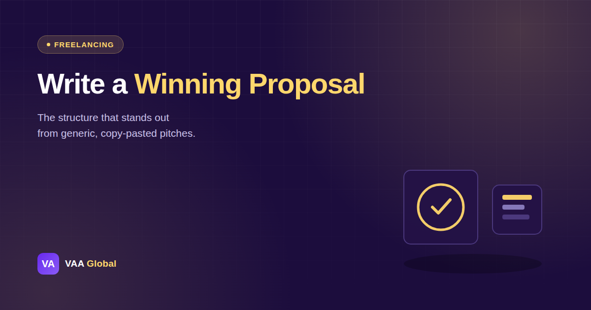 How to Write a Freelance Proposal That Wins Clients — VAA Global