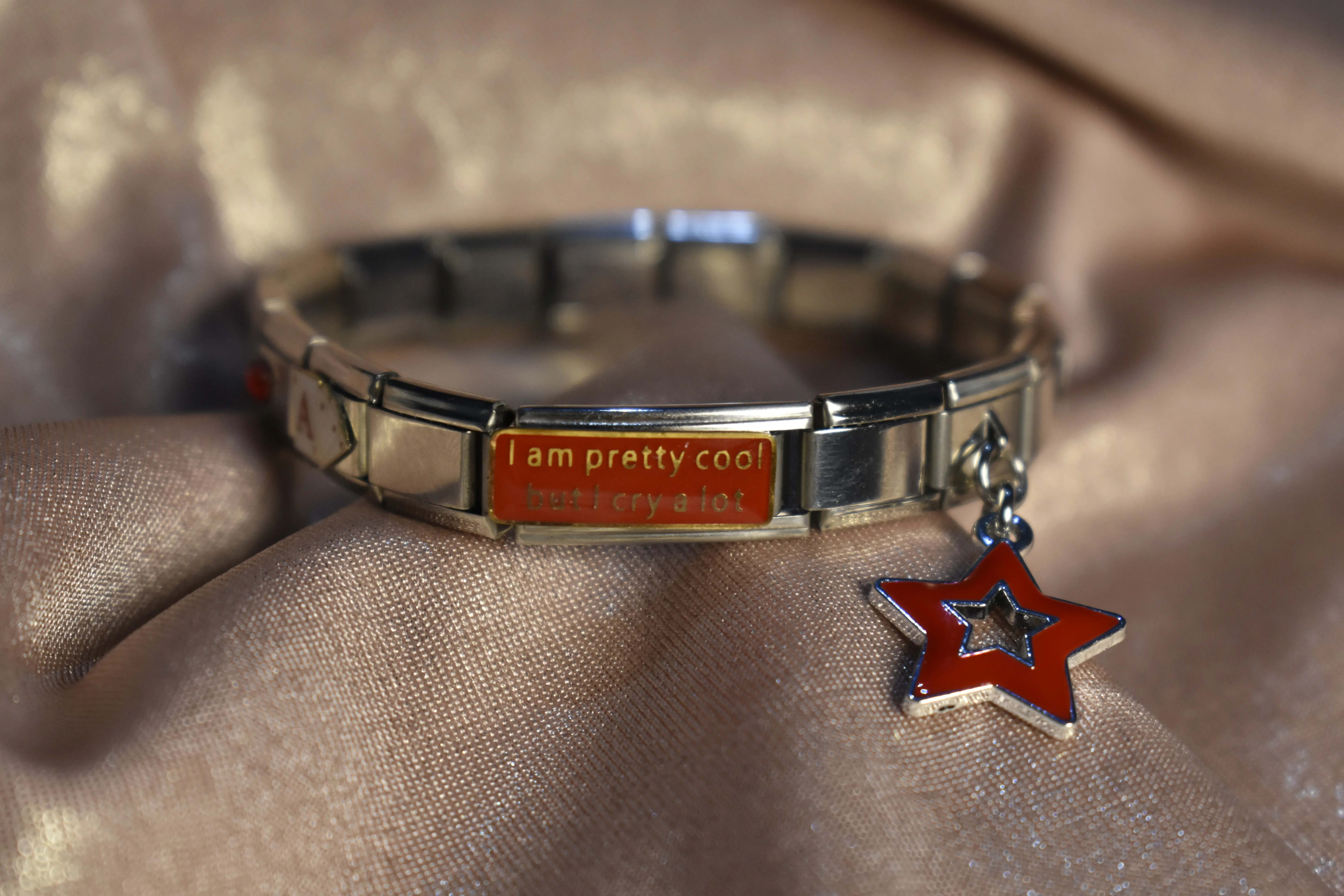 Bracelet brazalete red vibe - 1