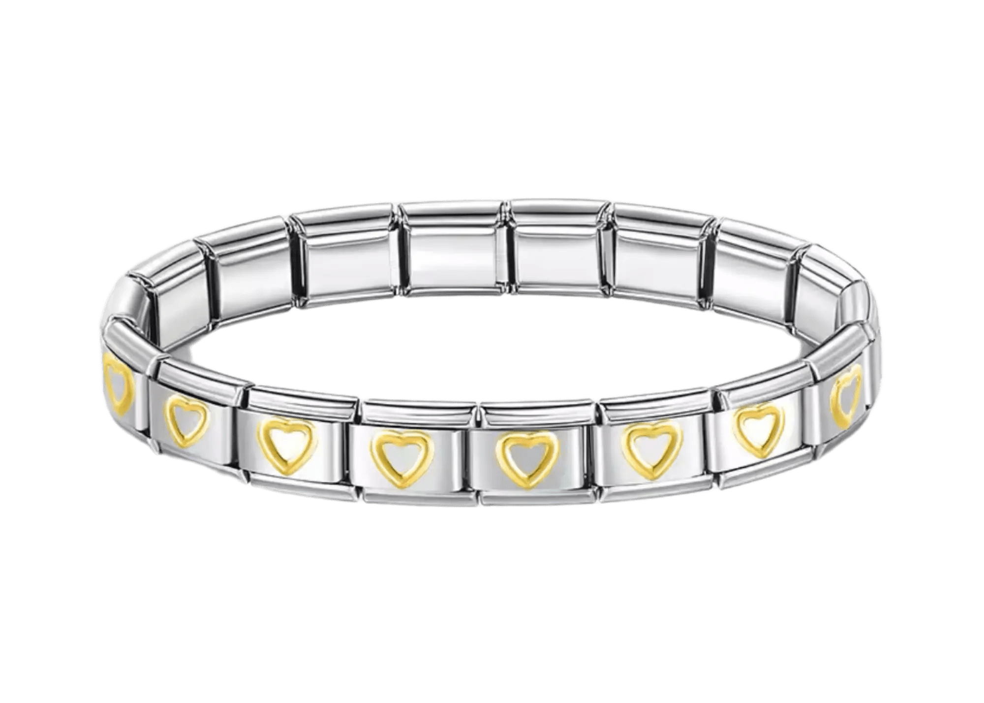 Corazón Dorado Contorno  - 1