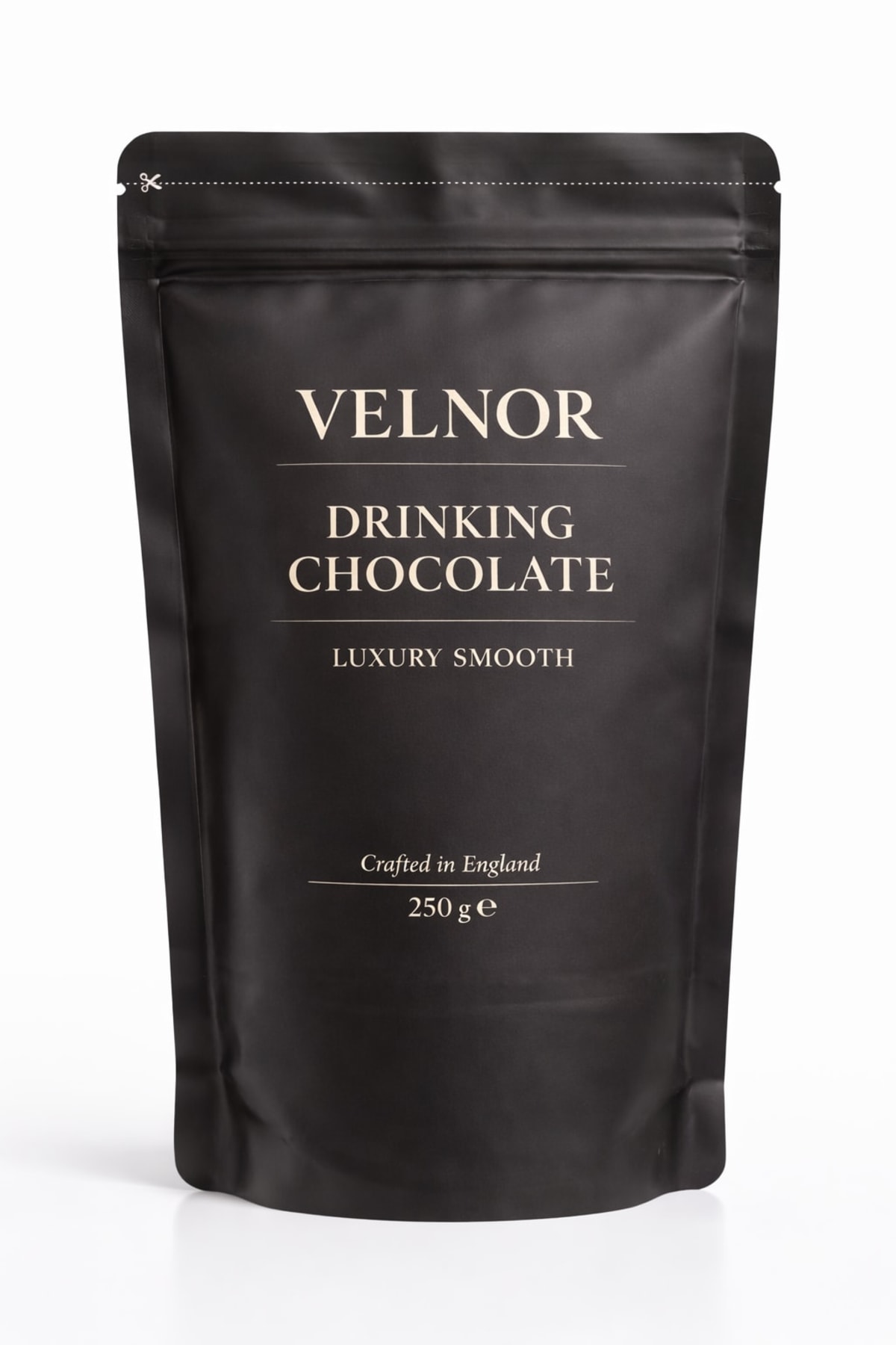 VELNOR Luxury Smooth Drinking Chocolate, 250g pouch