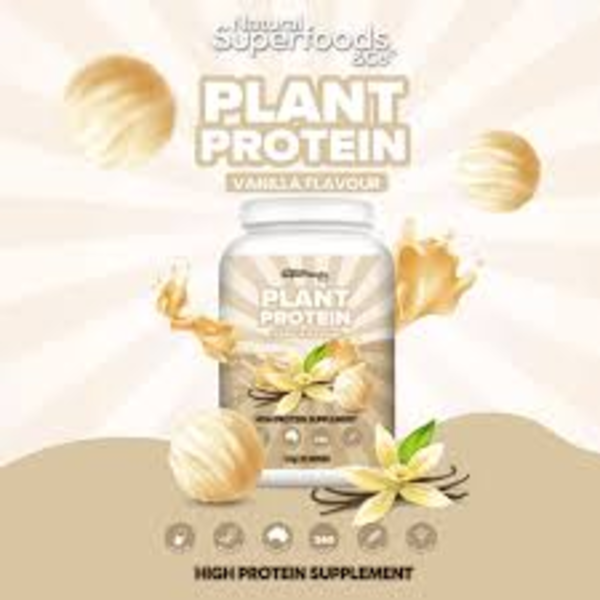 Supplements & Nutrition – Plant Protein Vanilla 1kg
