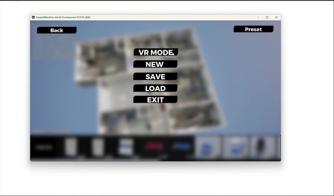 Hospital Ward Design & Management Simulator window screen 2