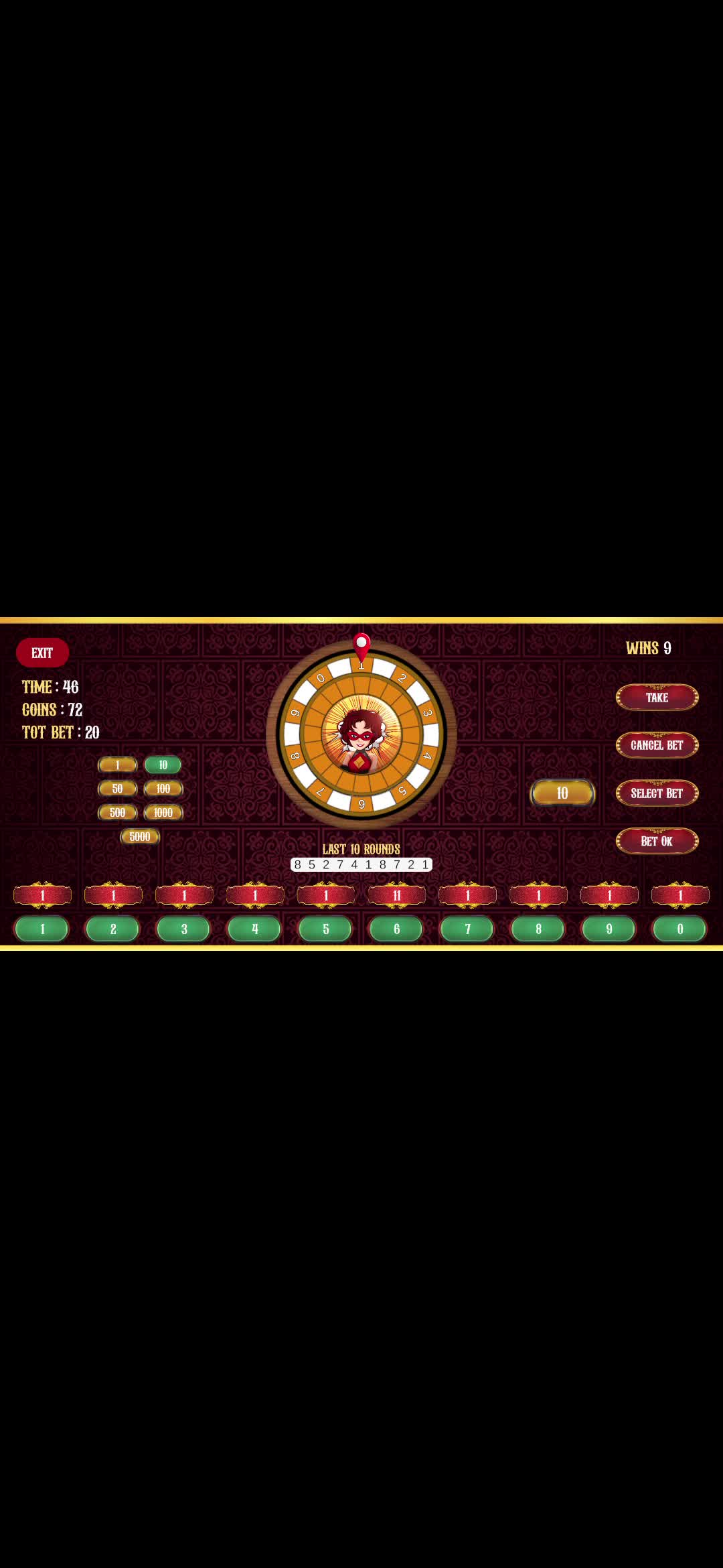 Lucky Target phone screen 2