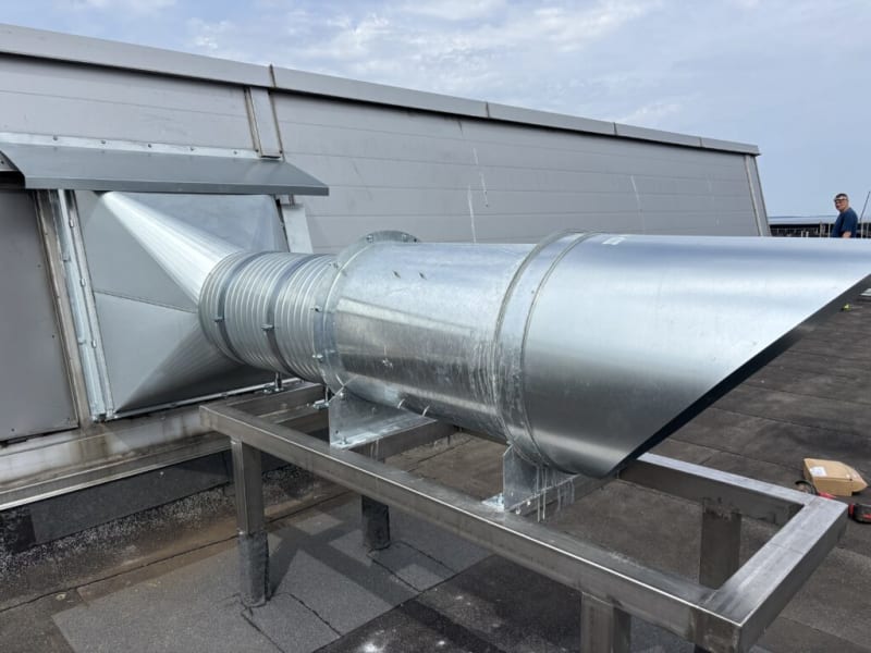 Suitsueemalduventilaatorite tarne ja paigaldus - 2