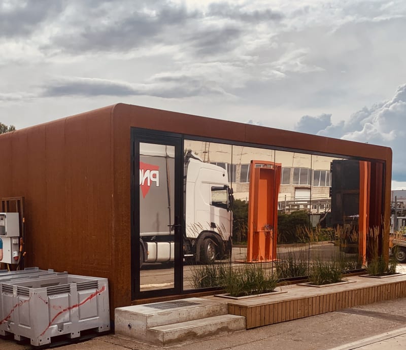 Ventilatsioonilahendus ja paigaldus Cronimet kontor.