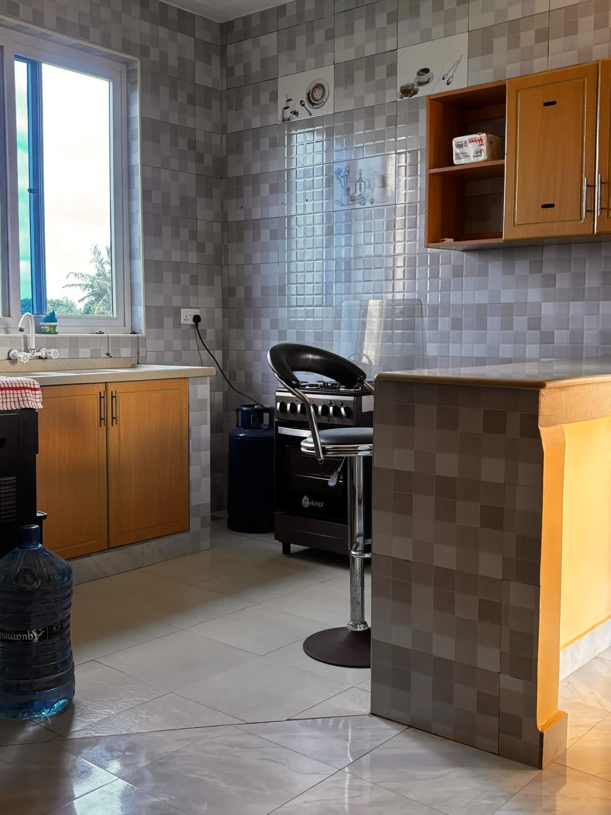 Roof Top Studio Airbnb in Diani Beach | Harlequin Apartments Ukunda view 2