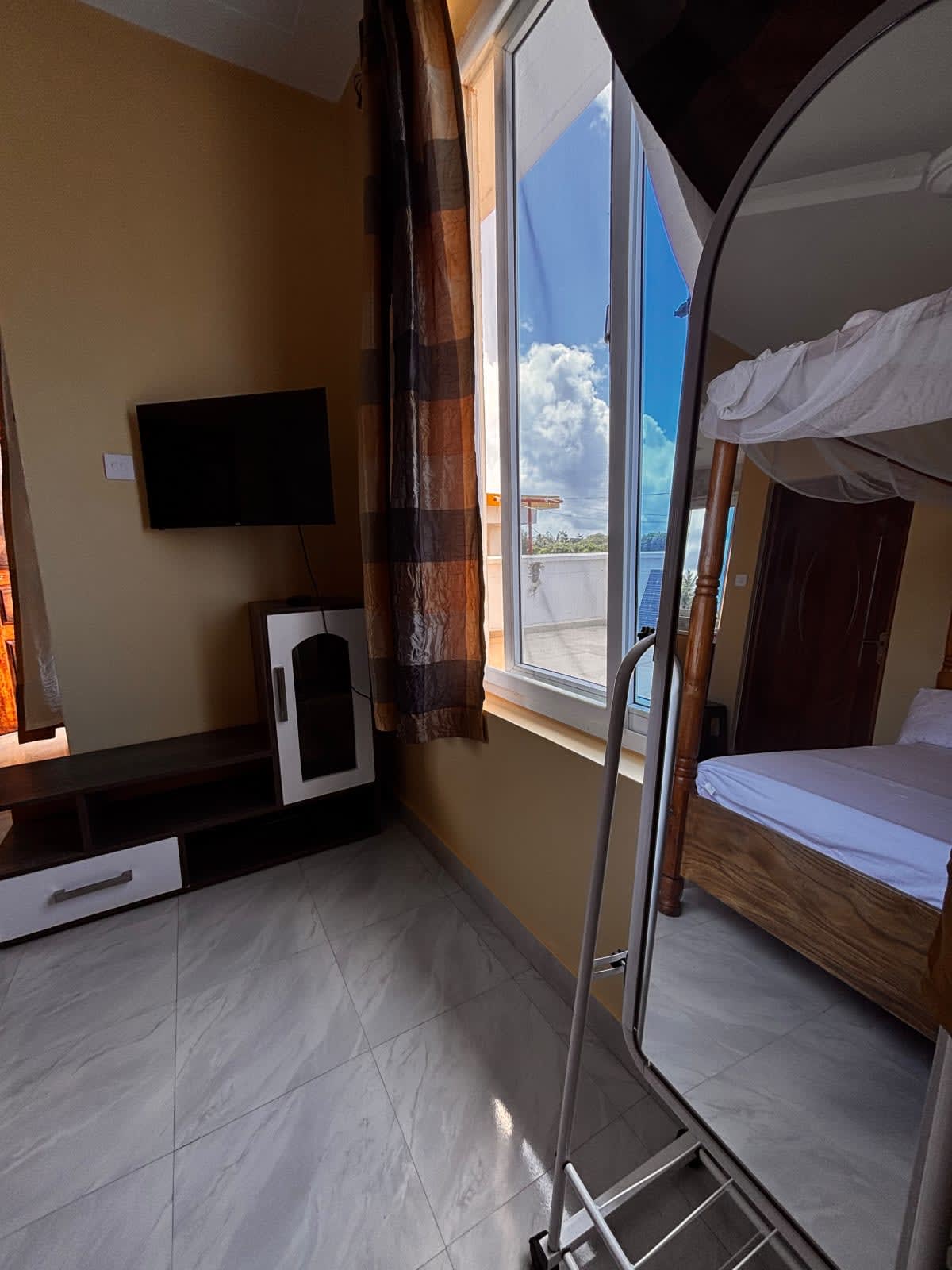 Roof Top Studio Airbnb in Diani Beach | Harlequin Apartments Ukunda view 3