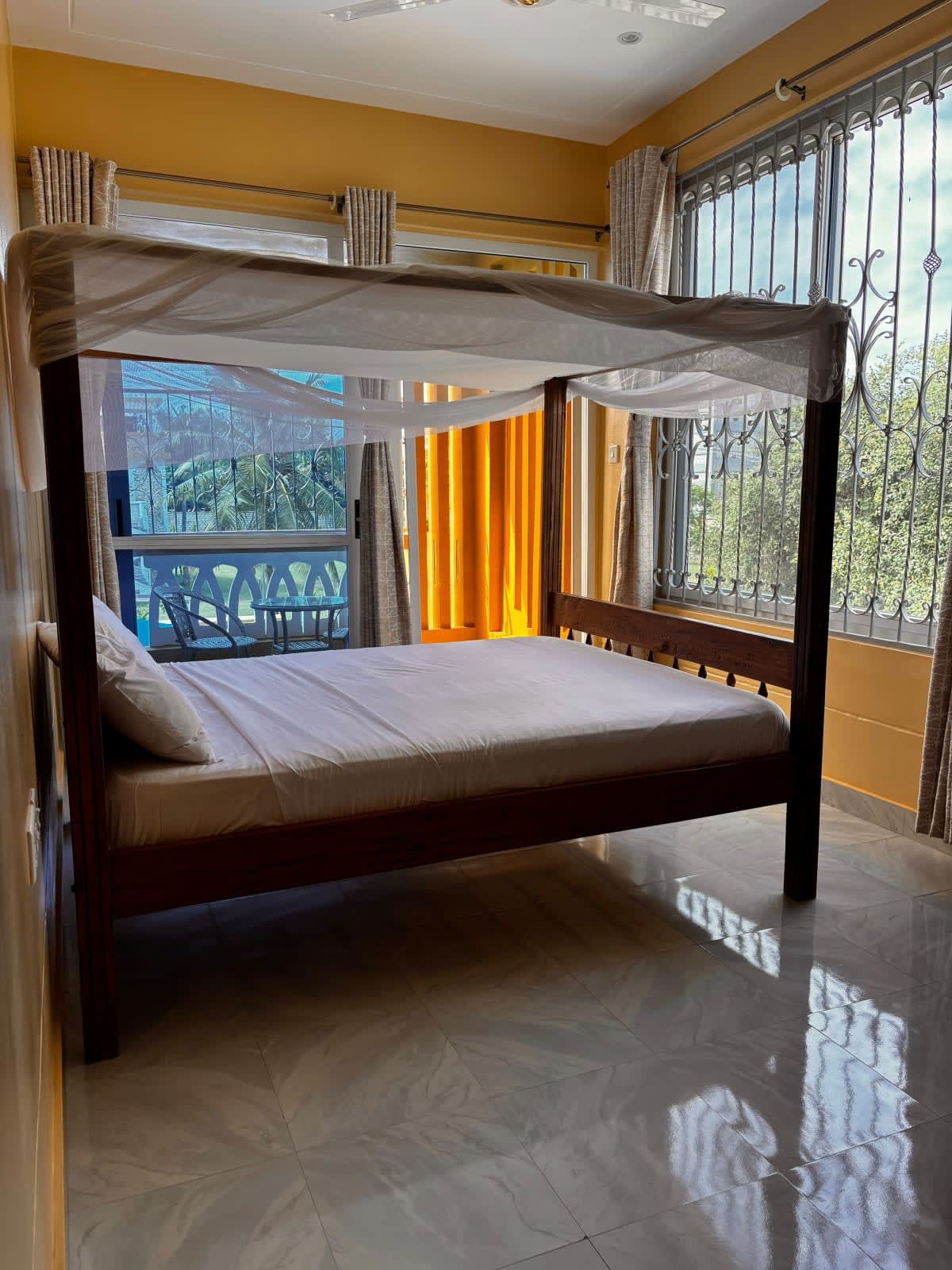 1 BR Airbnb with garden in Diani Beach | Harlequin Apartments Ukunda view 3