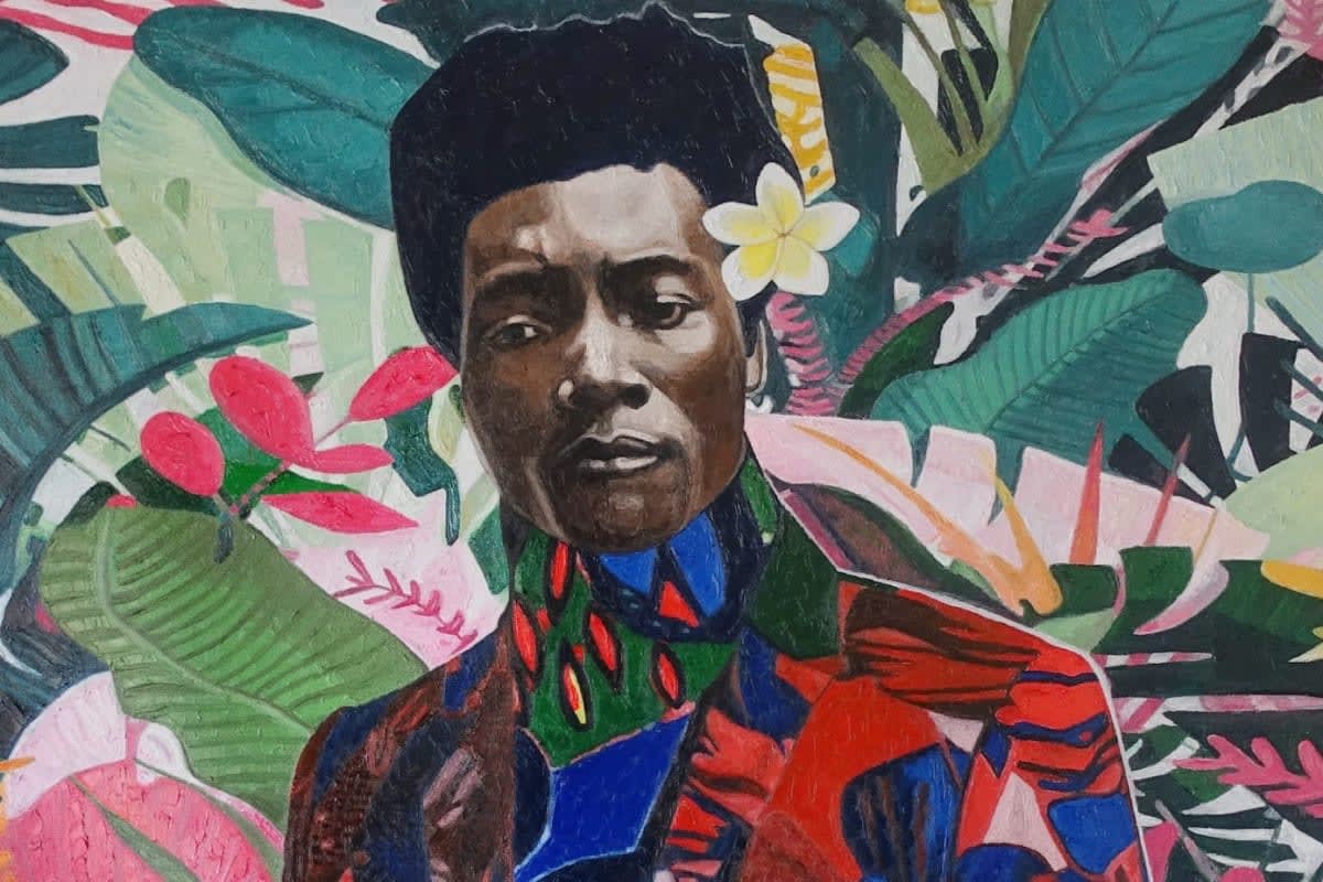 The Flowers on the Crown of the King - Wole Lagunju